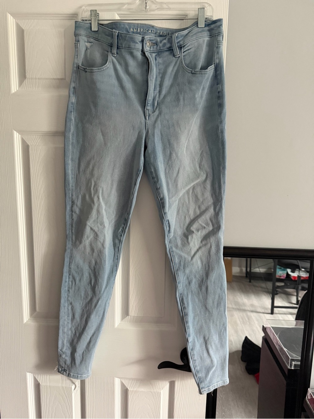 American Eagle Light Blue Dream Stretch Skinny Jeans